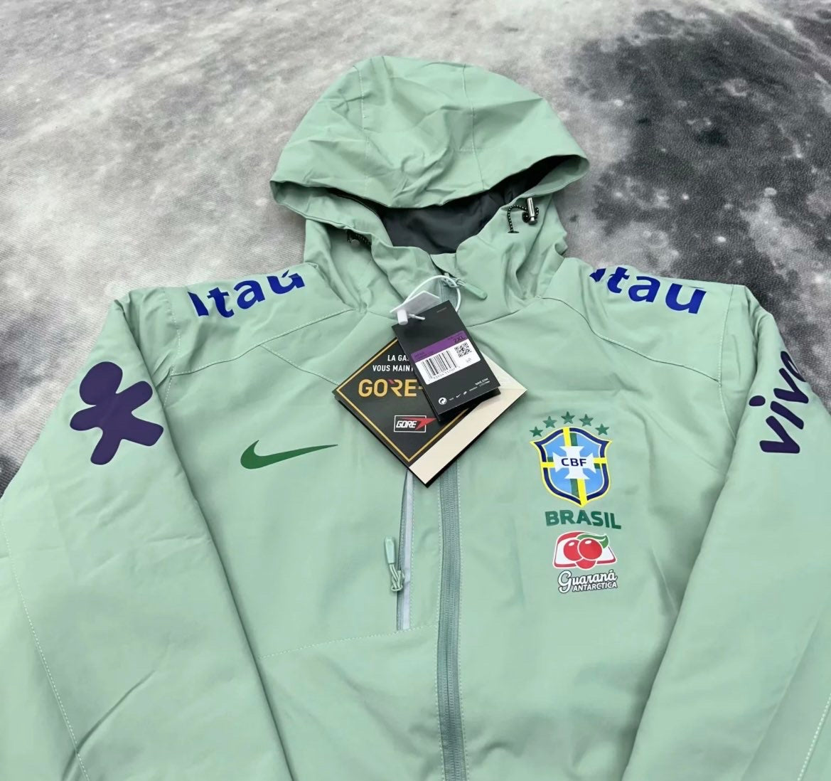 Veste Vert  Brésil